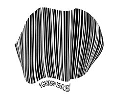 Bulged Code 128 VIN barcode