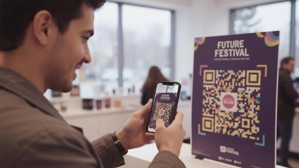 barKoder App was in action at the festival