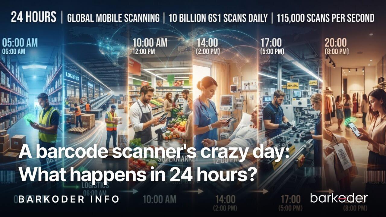 A Barcode Scanner's Crazy Day: What Happens in 24 Hours?