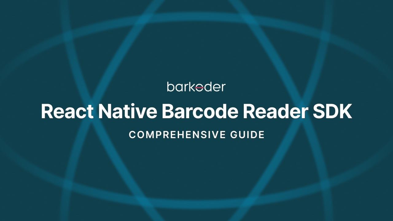 React Native Integration - barKoder