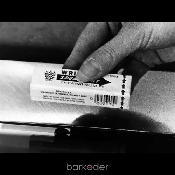 The first product that was scanned