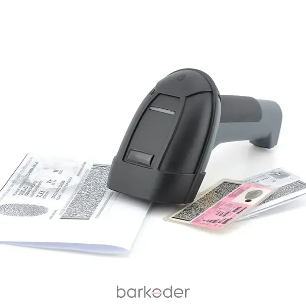 barKoder SDK interface scanning a damaged barcode and successfully decoding it using advanced error-correction algorithms.