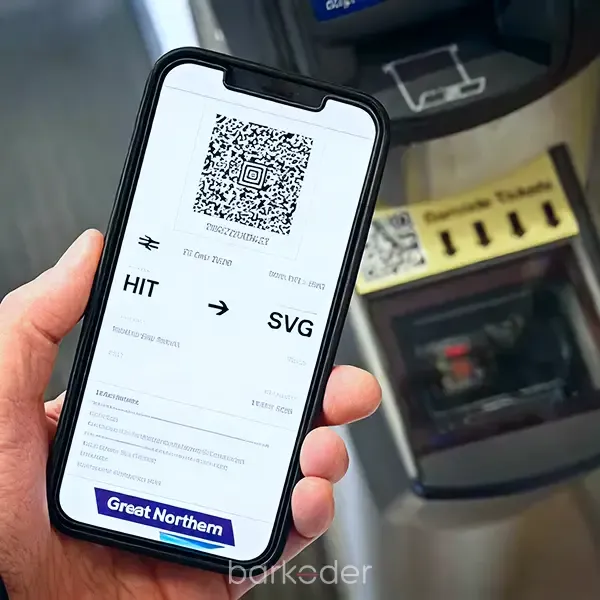 Mobile device capturing multiple barcodes simultaneously with barKoder Batch MultiScan overlay highlighting detected codes.