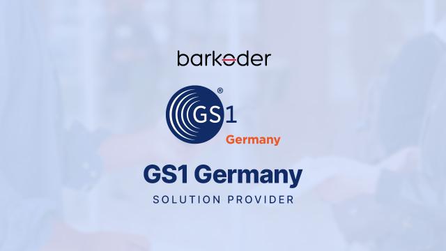 Announcement - barKoder is now an official GS1 Germany Solution Provider
