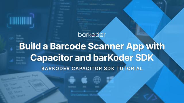 Ready Barcode Scanner App with Barkoder Capacitor SDK