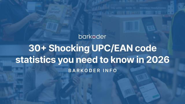 30+ Shocking UPC/EAN Code Statistics You Need to Know in 2026