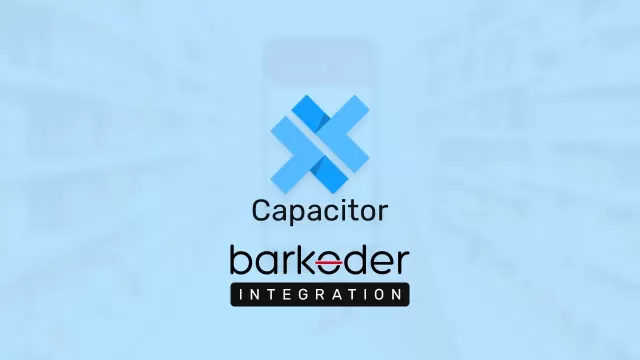 Installation Guide for the barKoder Barcode Scanner SDK plugin for Capacitor