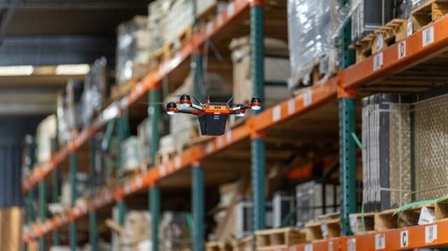 Transforming Warehouse Inventory Management with Drones and Barcode Scanning Technology