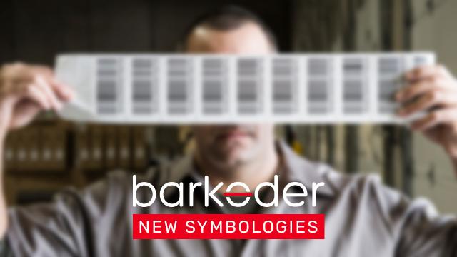 barKoder scanner SDK expands support to new barcode types