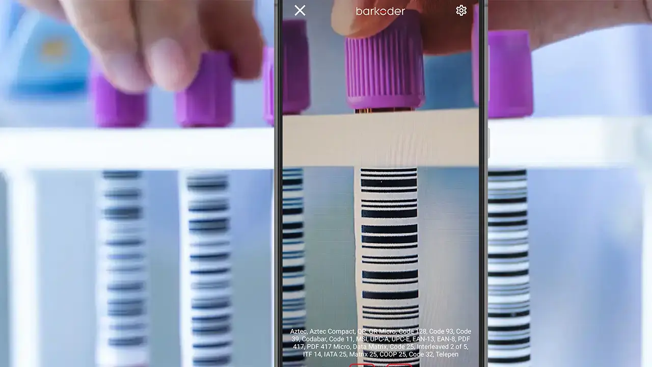 IDs on a sample