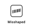 Misshaped in the demo app